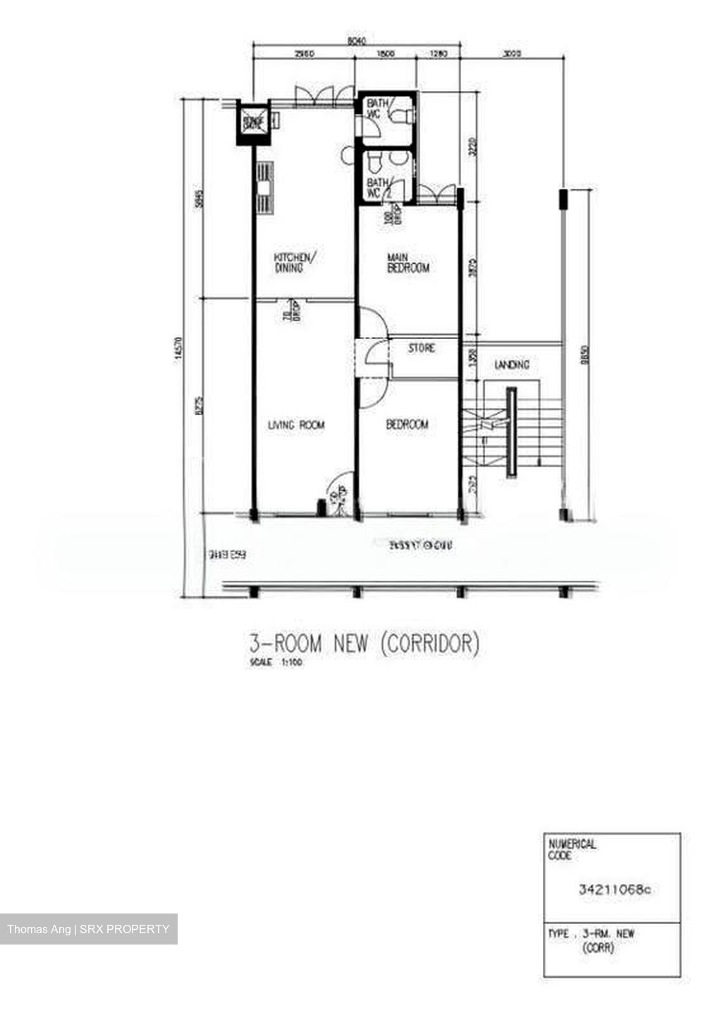 Blk 138 Yishun Ring Road (Yishun), HDB 3 Rooms #621205681